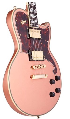 D Angelico Deluxe Series Atlantic Limited0-Edition Solidbody Electric Guitar with USA Seymour Duncan Humbuckers and Stopbar