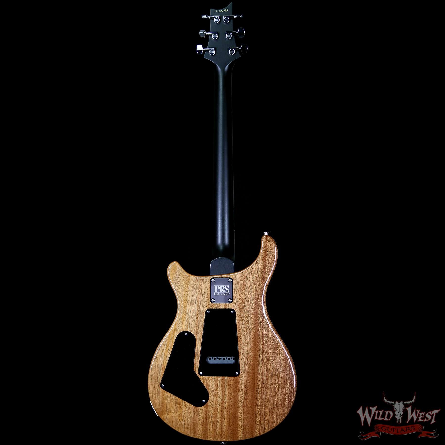 PRS Wild West Guitars Special Run CE 24 Flame Top 57/08 Pickups - Faded Grey Black Blue Burst