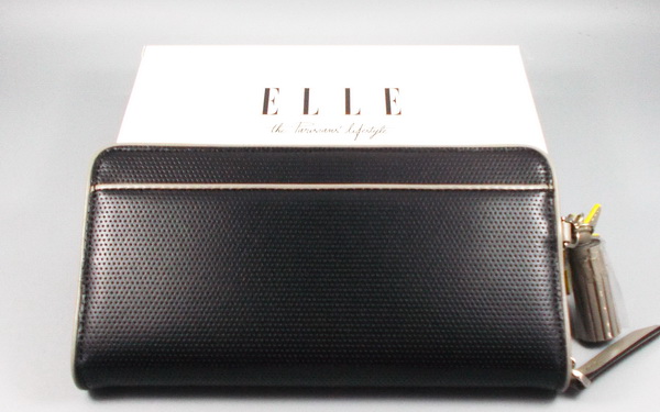 กระเป๋าสตางค์ ELLE ดำ ใหม่ แท้