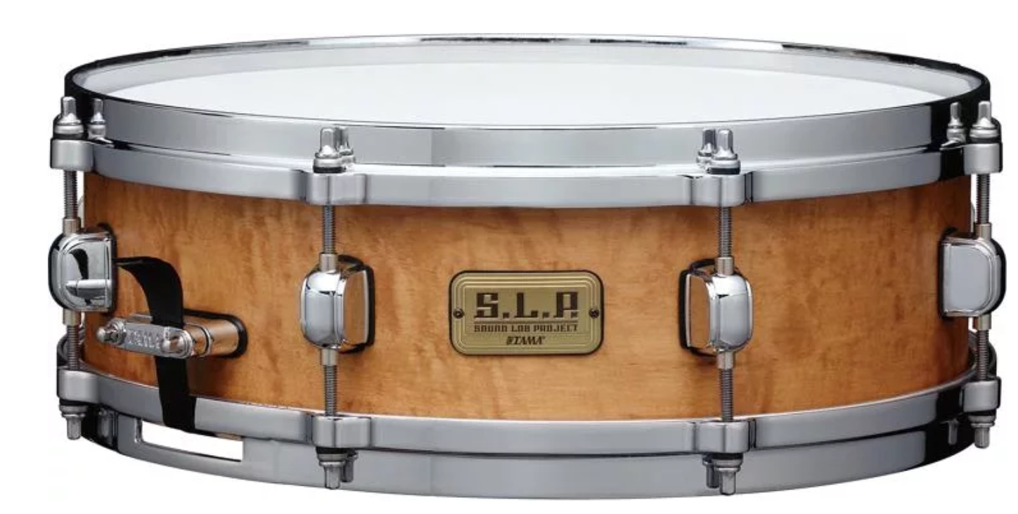 Tama S.L.P. Maple Snare Drum - 4.5 x 14 inch - Satin Figured Maple