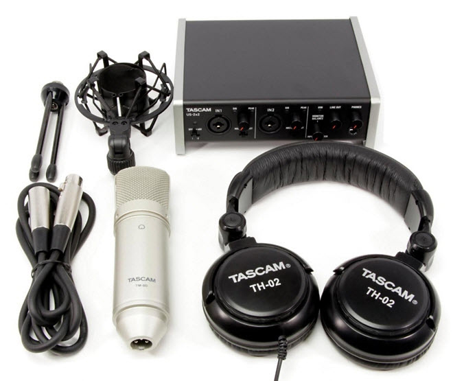 TASCAM TrackPack 2x2 Complete Recording Studio for Mac/Windows