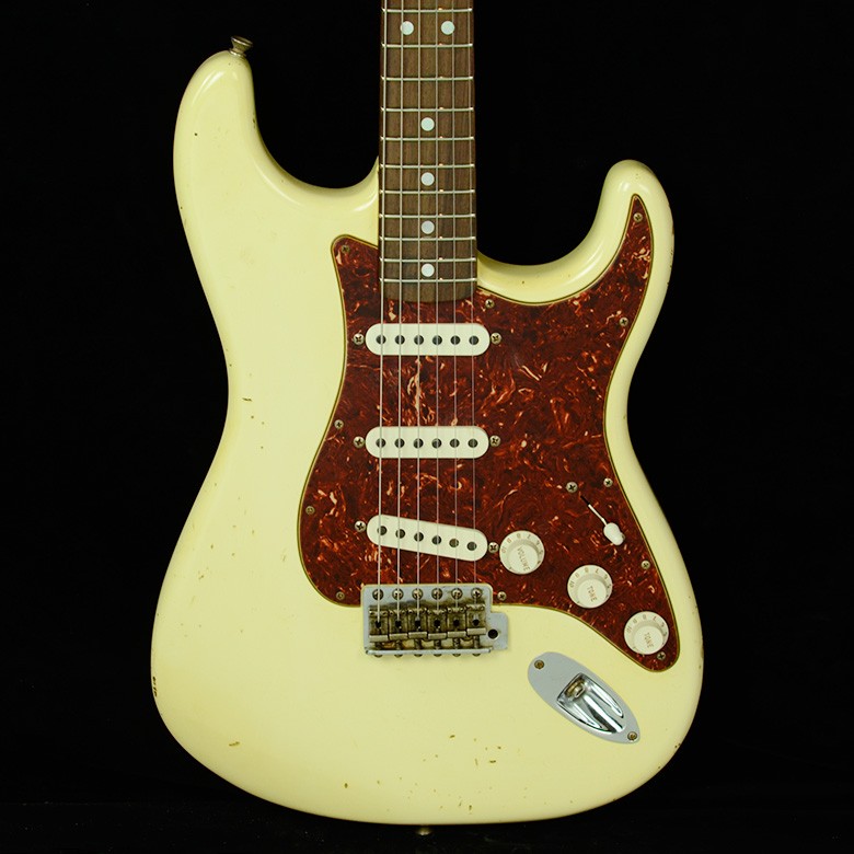 Fender Total Tone 65 Strat - Vintage White - Relic - R70959