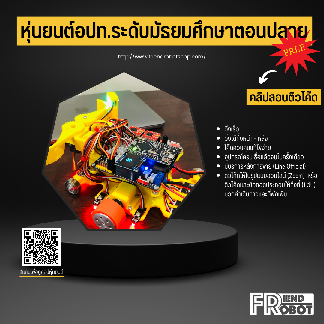 หุ่นยนต์ อปท ระดับมัธยมศึกษาตอนต้น ,ปลาย