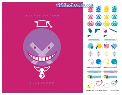 สมุดฉีก&สติ๊กเกอร์ Assassination Classroom B งานจับฉลาก (แท้)