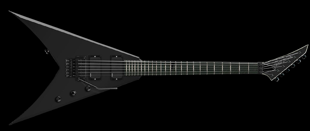Jackson Custom Select Special Run KV2 King V "Blackened" Electric Guitar - Matte Black