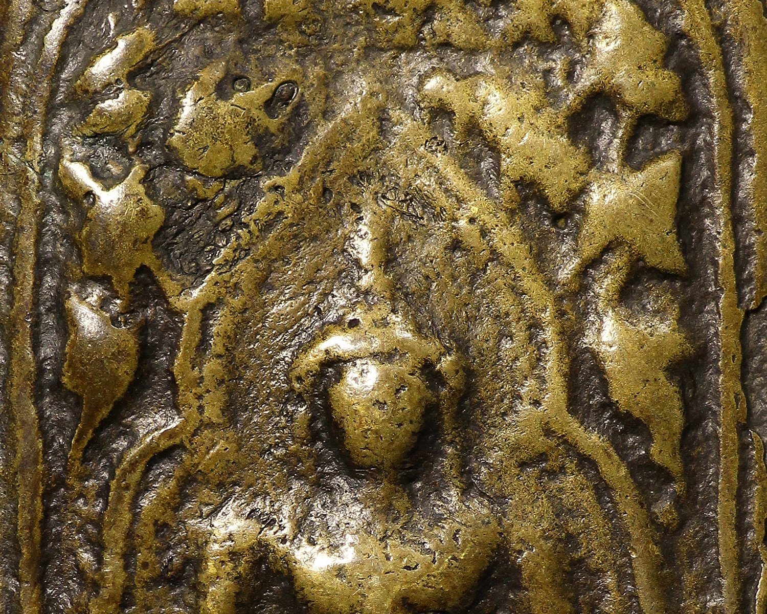 เหรียญหล่อโบราณ รุ่นแรก หลวงพ่อทา วัดพะเนีงแตก จ.นครปฐม