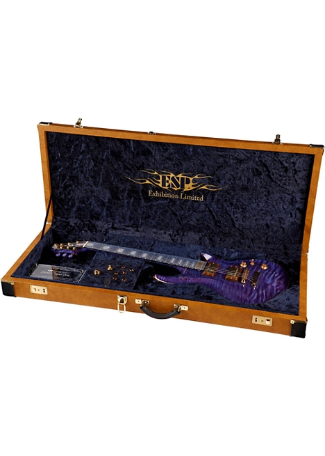 ESP Custom Mystique Electric Guitar - Indigo Indigo Quilt