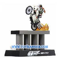 Masked Rider V2: Masked Rider Real Product Stage Diorama: machine Explosion (แท้)