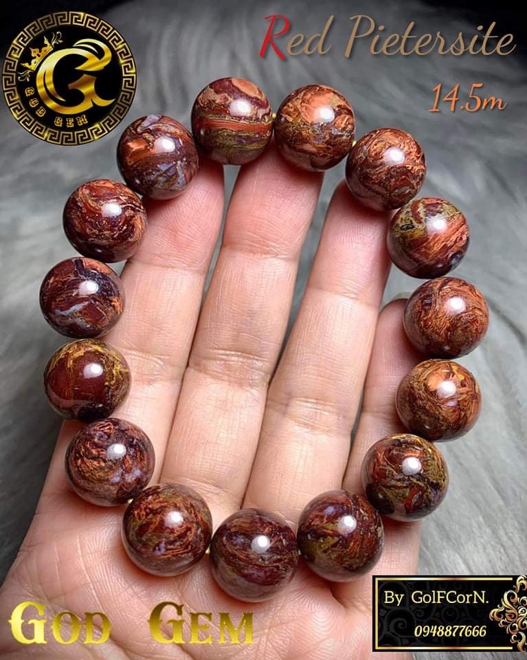 ข้อมือหินเรดปีเตอร์ไซต์ “หรือปู่โสมเฝ้าทรัพย์”