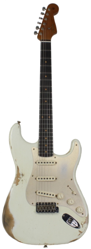 Fender Custom Shop LTD 59 Stratocaster, Heavy Relic, Aged Olympic White