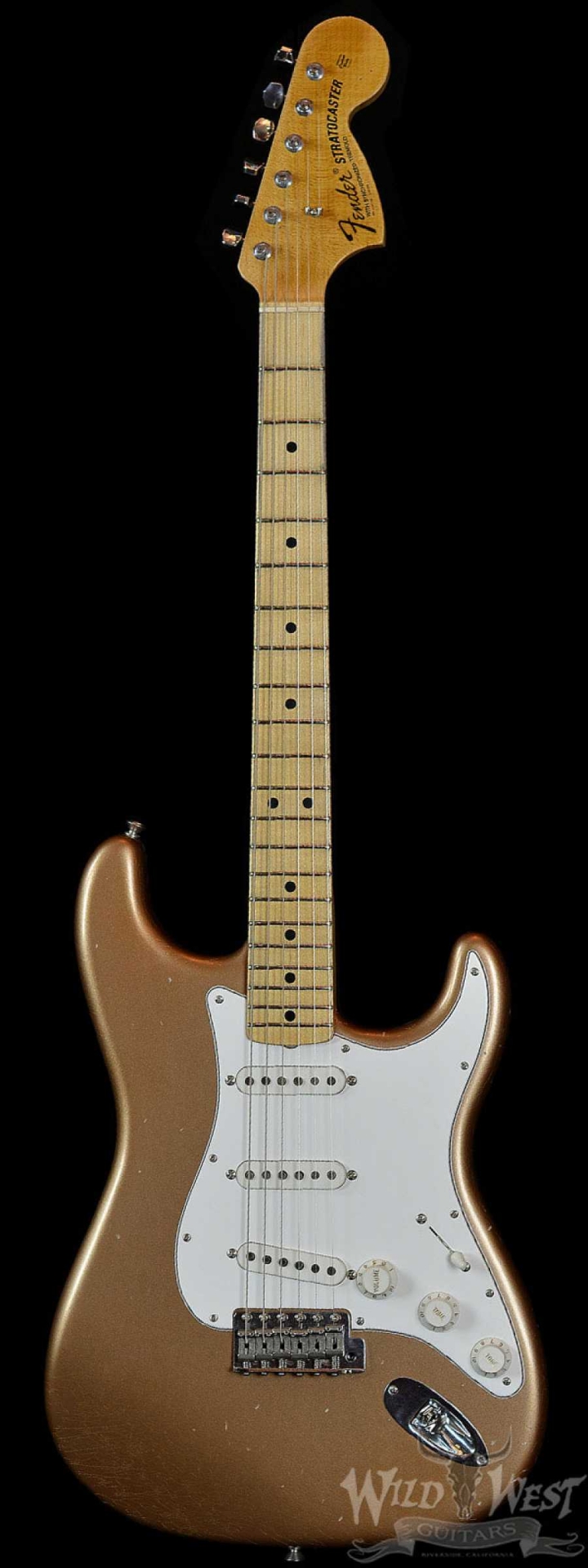 Fender Custom Shop Masterbuilt 1969 Journeyman Relic Firemist Gold Stratocaster by Greg Fessler