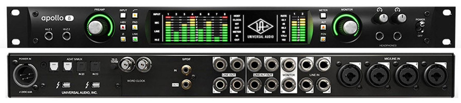 Universal Audio Apollo 8 DUO Thunderbolt 2