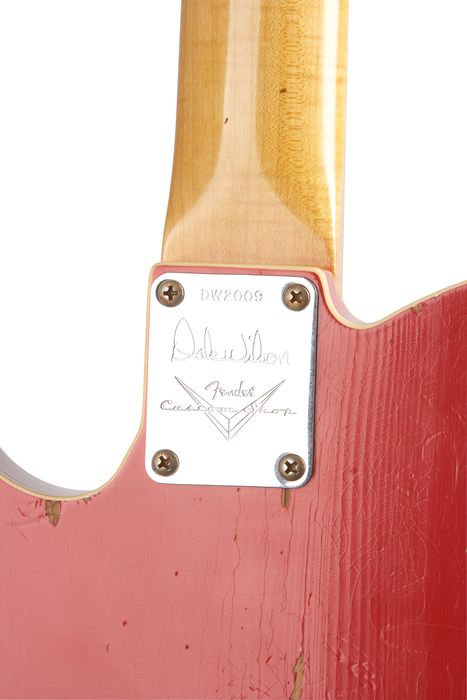 Fender Custom Shop Limited Road Show Telecaster Custom Dale Wilson Masterbuilt Electric Guitar Fiesta Red