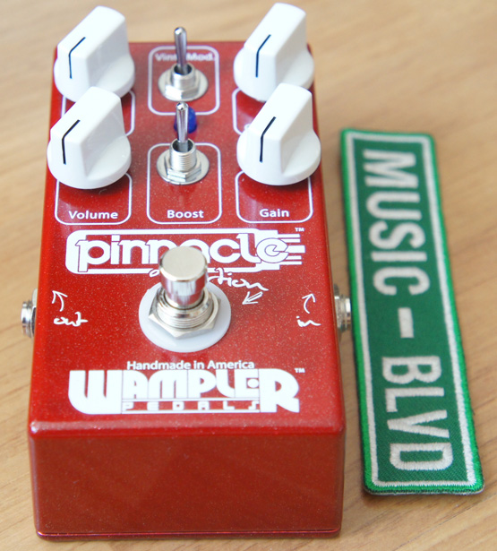 Wampler Pinnacle Standard Distortion Guitar Effects Pedal