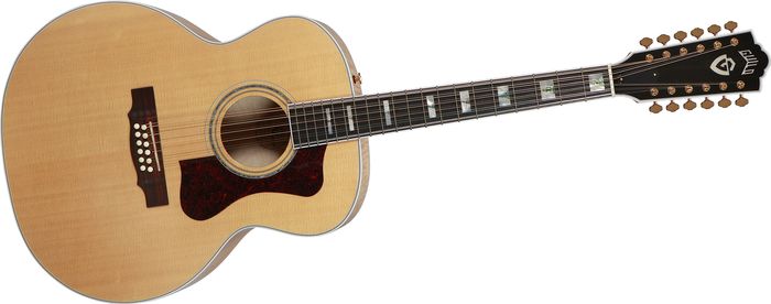 Guild F-412 Acoustic-Electric Guitar with DTAR Multi-Source Pickup System