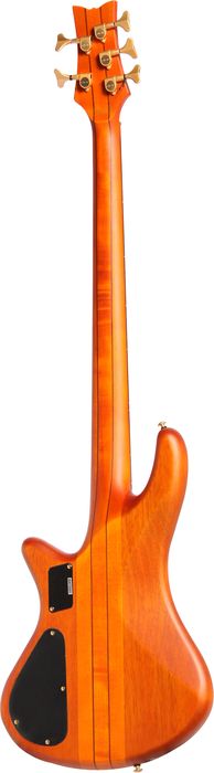 Schecter Guitar Research Stiletto Studio-5 Fretless Bass Honey Satin
