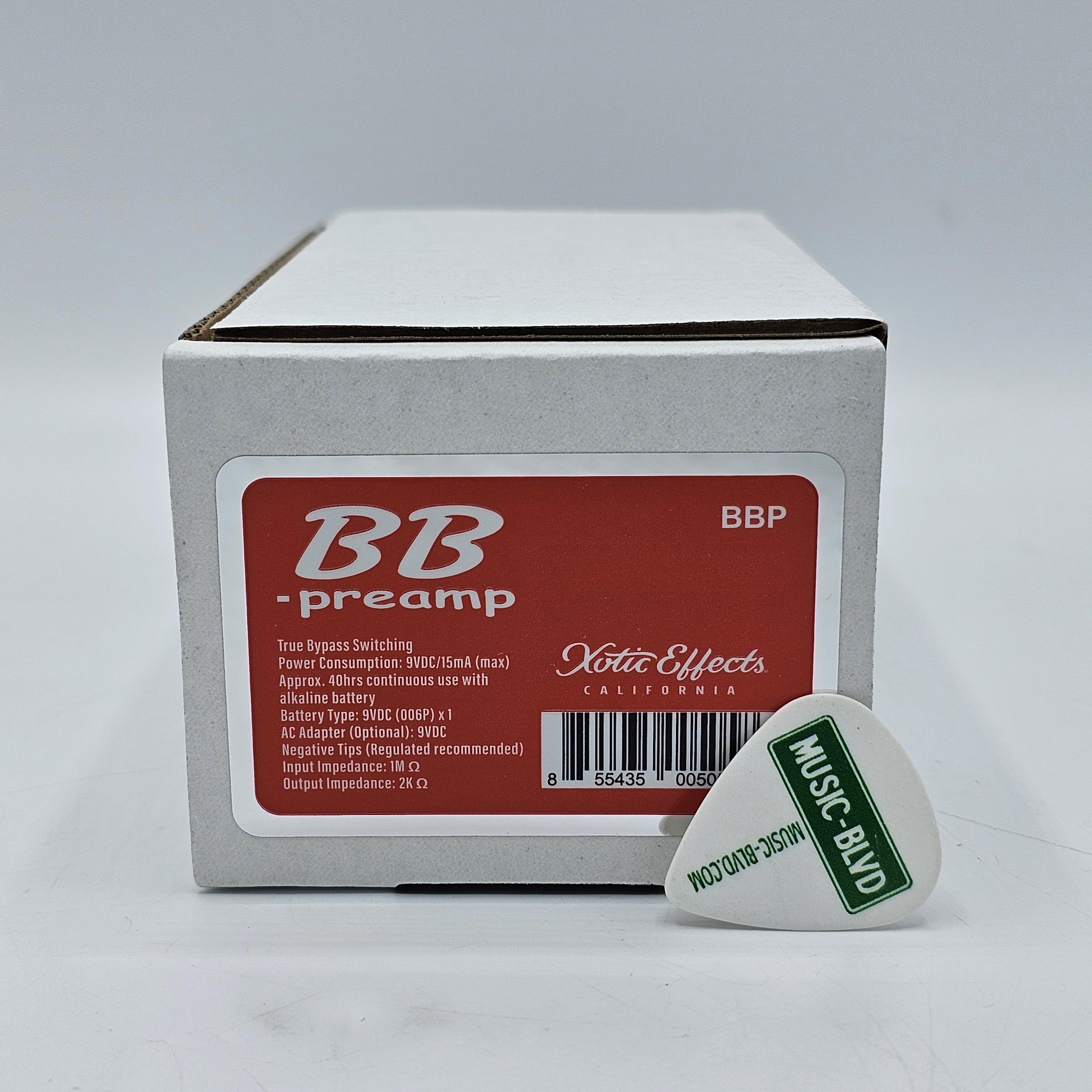 Xotic BB Preamp v 1.5 Pedal