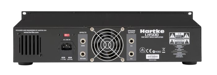Hartke LH Series LH500 500 Watt Hybrid Bass Amp Head