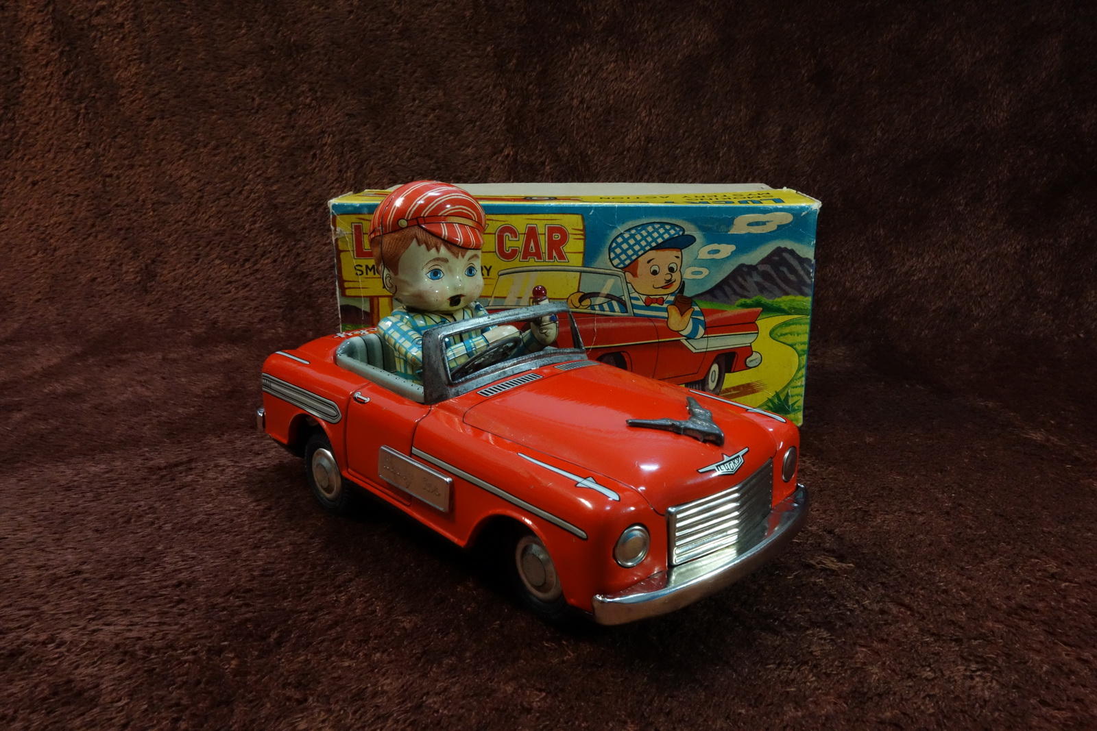 50s Marusan Lucky Car Battery Toy