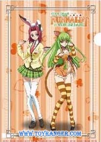 แฟ้ม Code Geass in Wonderland Karen & C.C. (แท้)