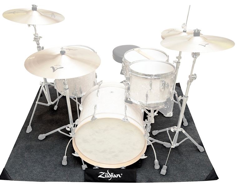 Zildjian Gig Drum Rug Gray