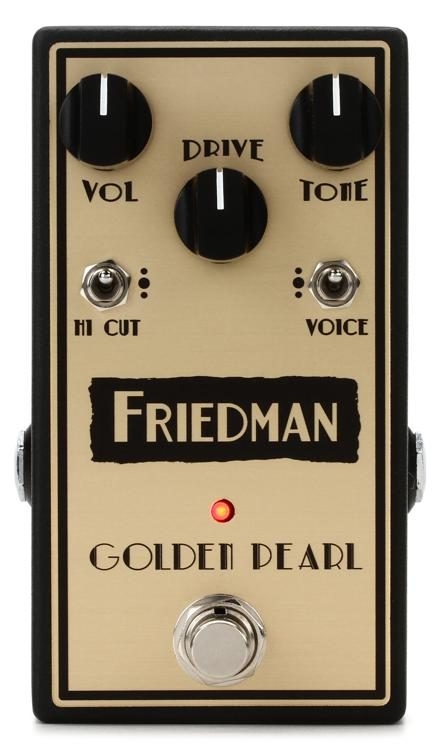 Friedman Golden Pearl Overdrive Pedal