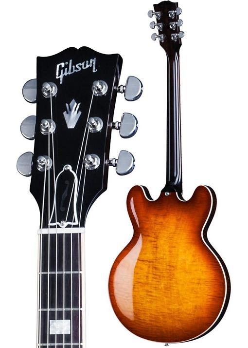 Gibson ES-335 Premier Figured Semi-Hollow Electric Guitar - Faded Light Burst