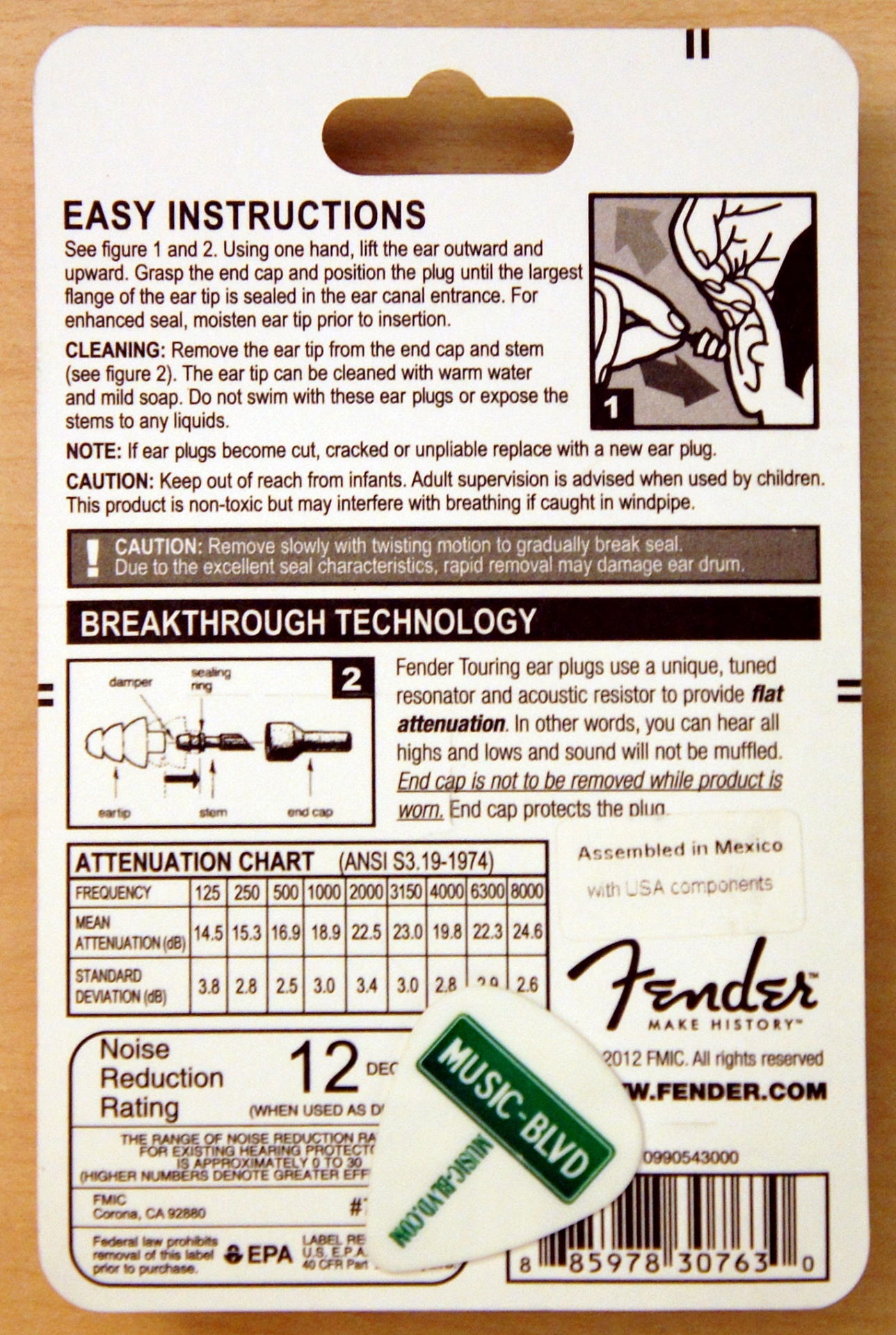 Fender Touring Ear Plugs