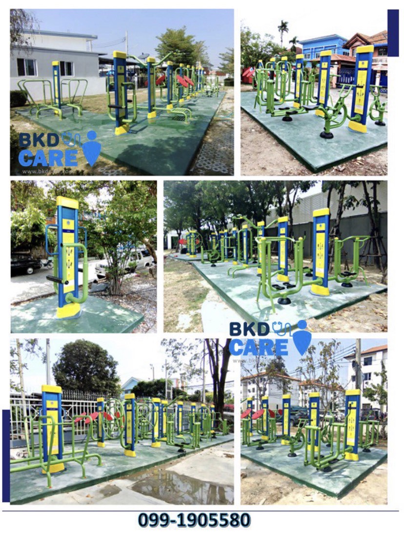 เครื่องออกกำลังกายกลางแจ้ง ชุดบริหารขา-เข่า-น่อง แบบขาดันคู่ สำหรับผู้สูงอายุและบุคคลทั่วไป เครื่องออกกําลังกายกลางแจ้งเทศบาล, เครื่องออกกําลังกายสาธารณะ ,ราคาโรงงาน