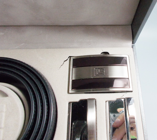 เซตเข็มขัด Guy Laroche ดำ ใหม่ แท้