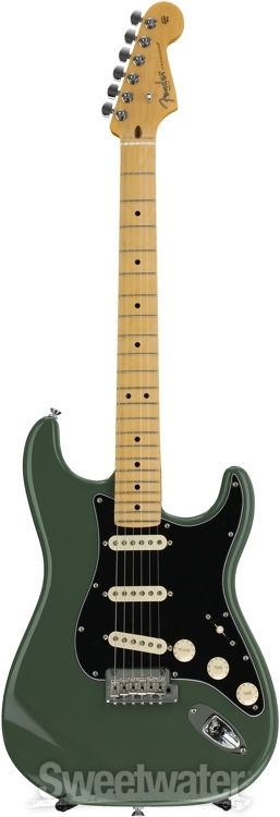 Fender American Professional Stratocaster - Antique Olive with Maple Fingerboard