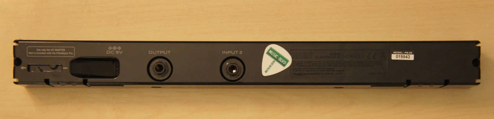 Korg pitchblack Pro Rackmount Tuner