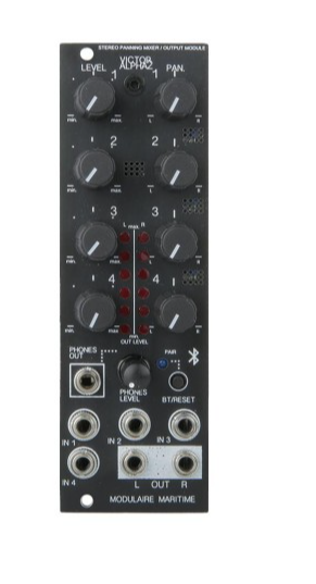 Modulaire Maritime Victor Alpha 2 Stereo Panning Mixer