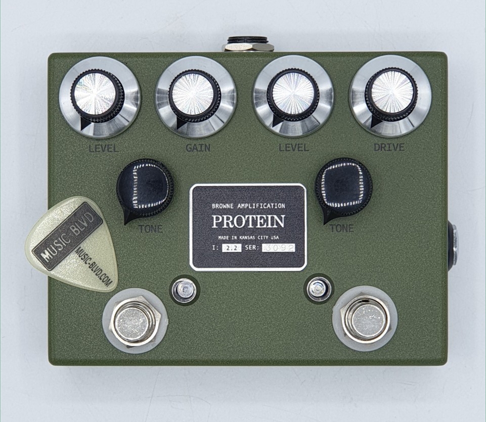 Browne Amplification Protein Dual Overdrive Black,Green,white