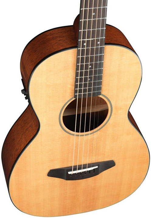Breedlove Passport Parlor Satin Sitka Spruce Top Acoustic-Electric Guitar Natural