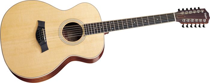 Taylor Sapele/Sitka Grand Auditorium 12-String Natural