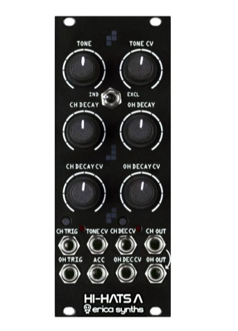 Erica Synths Hi-Hats Analogue Percussion Source