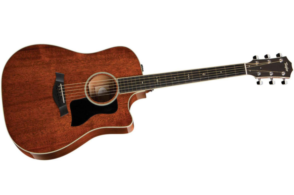 Taylor 520ce Dreadnought Cutaway ES2 Acoustic-Electric Guitar Medium Brown Stain
