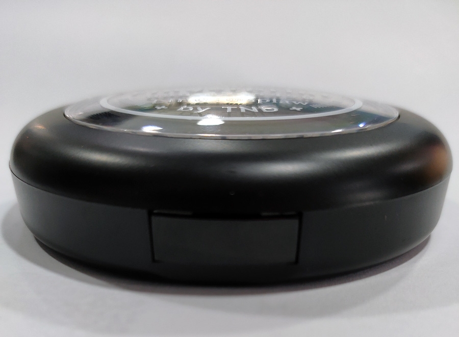 ตลับหมึกพิมพ์ลายนิ้วมือ ขนาด 7.5 เซนติเมตร ตลับฝาพับ แบบกลม