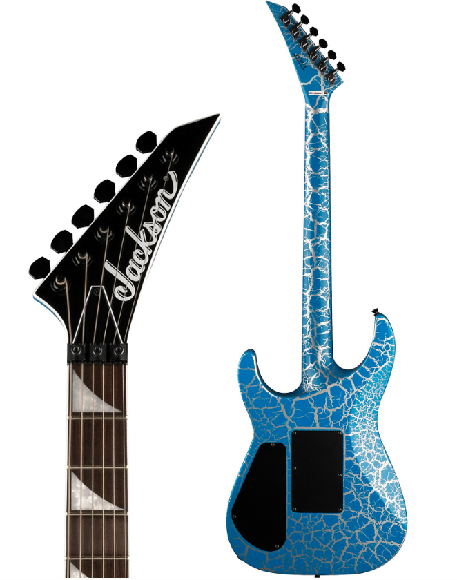 Jackson X Series Soloist SL3X DX Electric Guitar Frost Byte Crackle