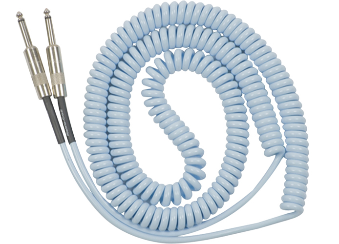Lava Retro Coil 20 Foot Instrument Cable Straight-Straight Assorted Colors