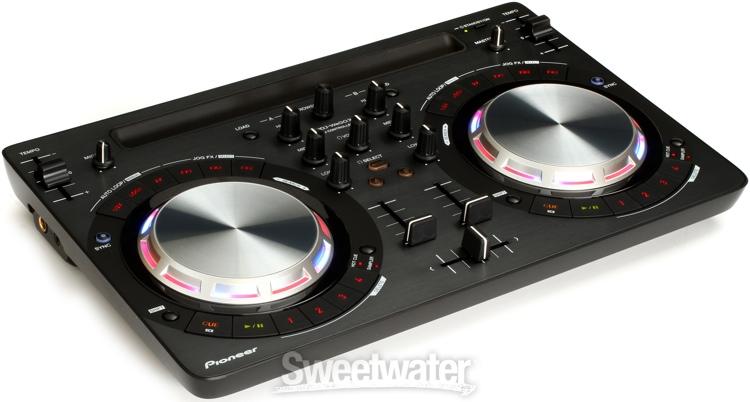 Pioneer DDJ-WEGO3 Compact DJ Controller with iOS Compatibility