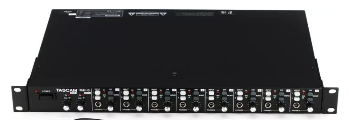 Tascam MH-8 8-Channel Headphone Amplifier