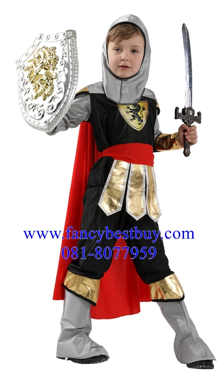 ชุดเจ้าชาย ชุดนักรบโรมัน สำหรับชุดแฟนซีเด็กชาย มีขนาด M, L, XL