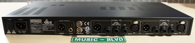 dbx 386 Dual-Vacuum Tube Preamp