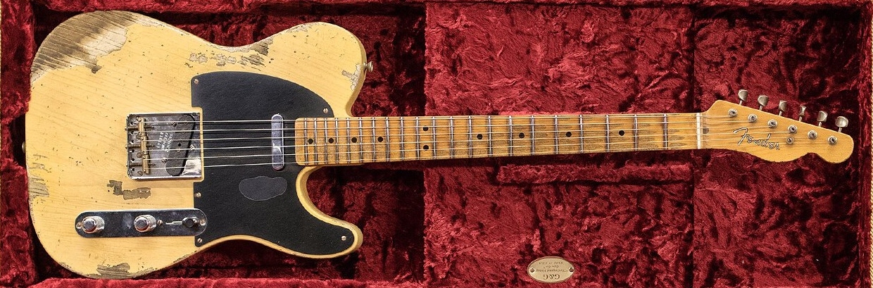 Fender Custom Shop 1951 Heavy Relic Nocaster - Faded Nocaster Blonde - NAMM