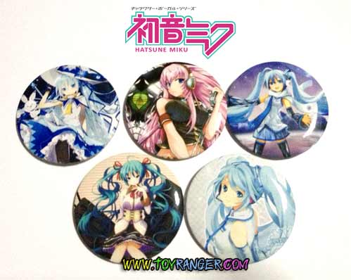 เข็มกลัด Miku Hatsune ชุด11