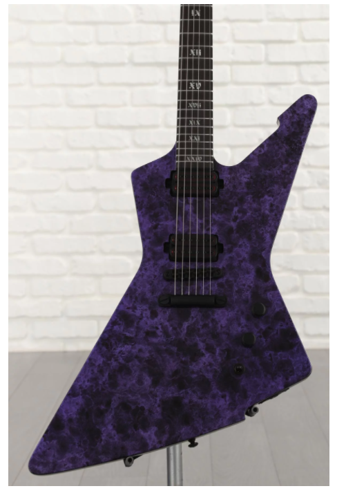 Schecter E-1 Apocalypse - Purple Reign, Sweetwater Exclusive