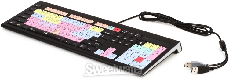 LogicKeyboard Astra PC Backlit Keyboard - Avid Pro Tools
