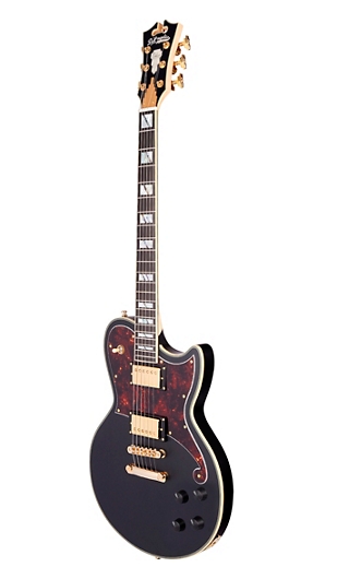 D Angelico Deluxe Series Atlantic Limited0-Edition Solidbody Electric Guitar with USA Seymour Duncan Humbuckers and Stopbar